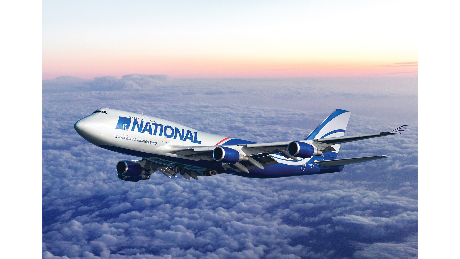 National Airlines货机执行国际运输任务