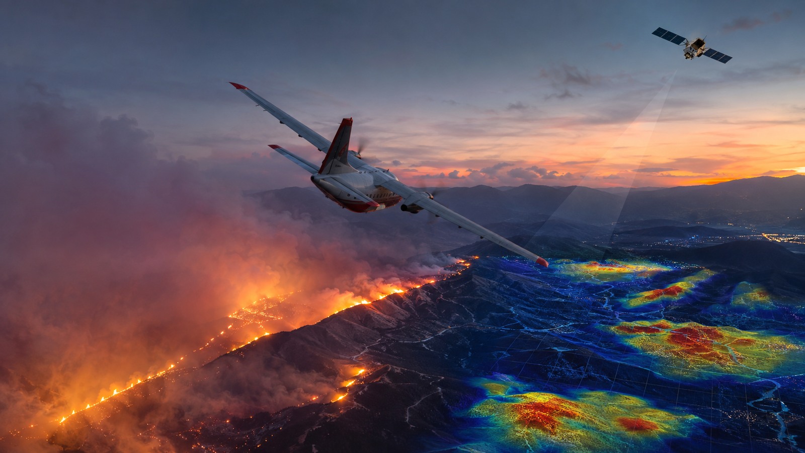 OroraTech热红外星座接入空中消防平台:天地一体化仍要过误报与采购关