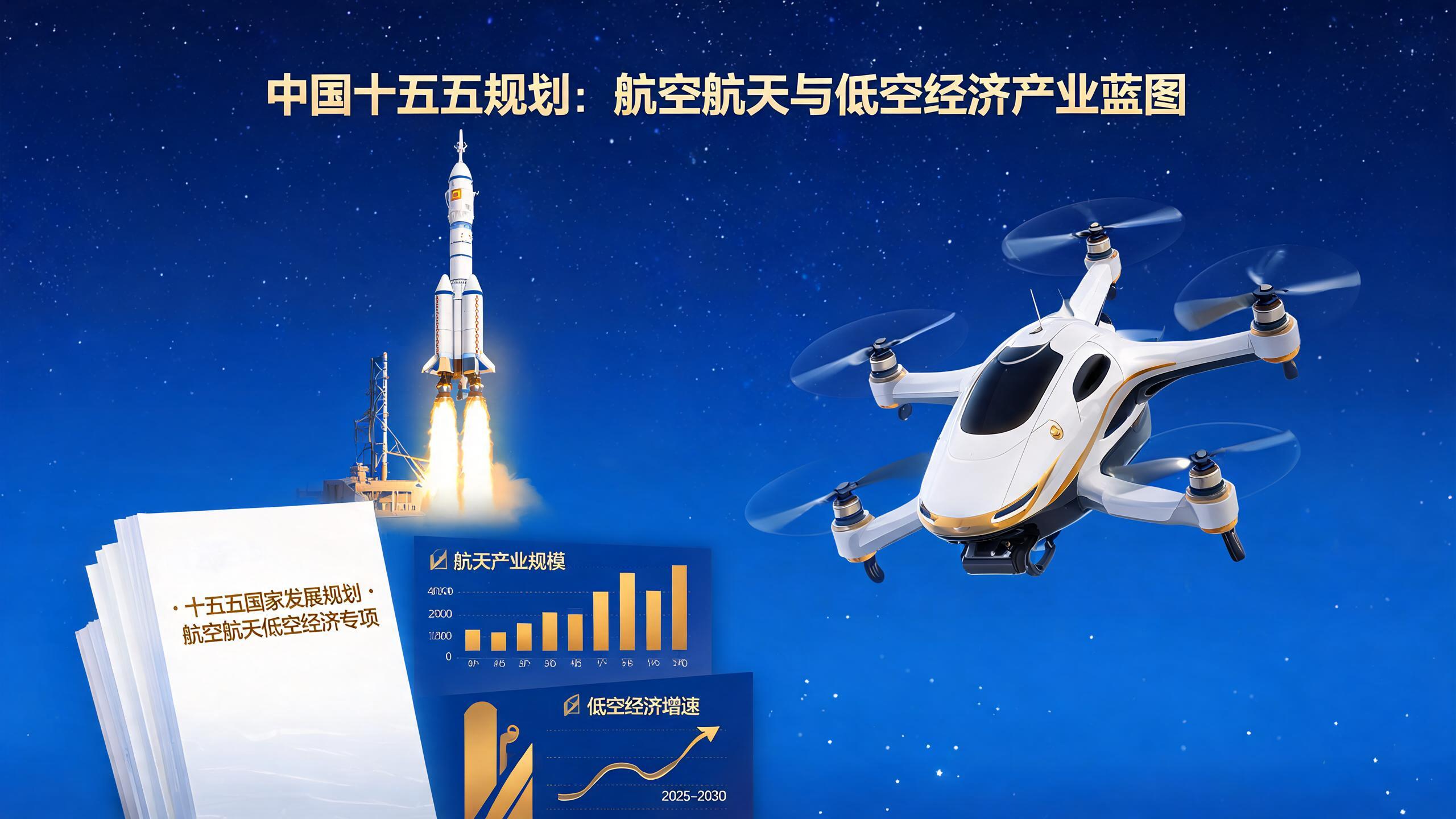 十五五规划将航空航天、低空经济列为新兴支柱产业