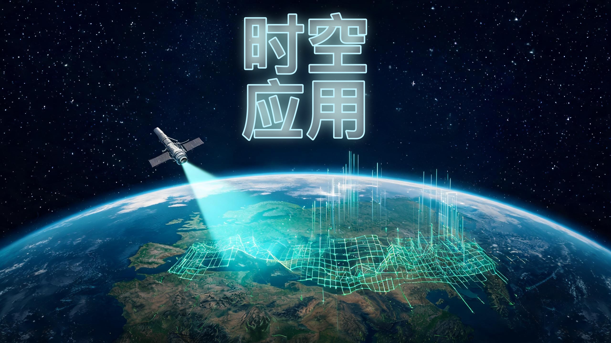 对地观测卫星视角下的地球