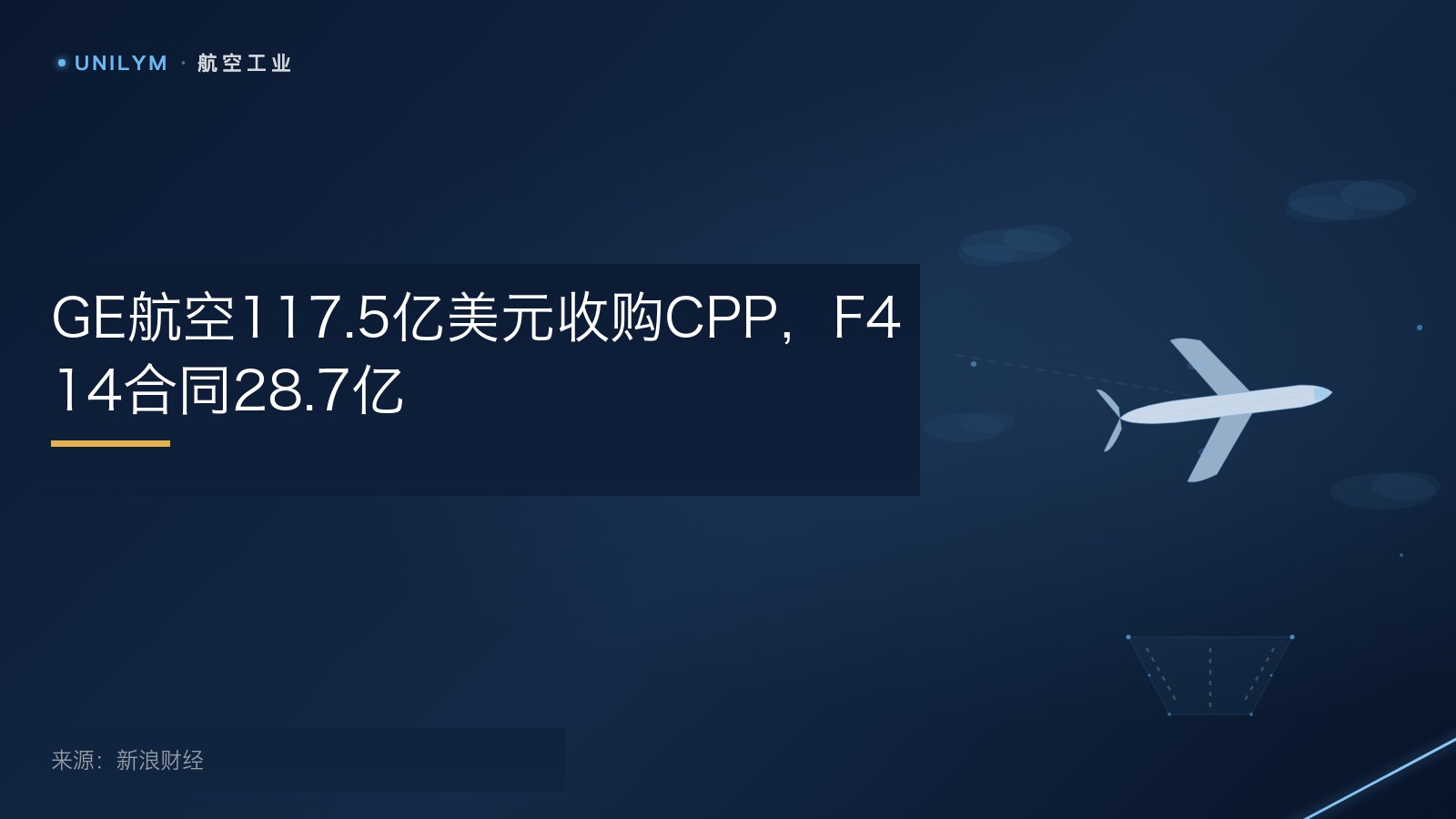GE航空117.5亿美元收购CPP，F414合同28.7亿
