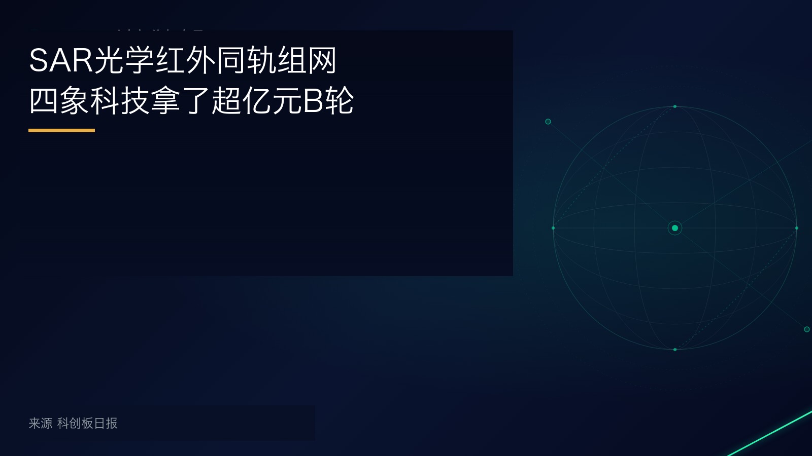 四象科技B轮融资