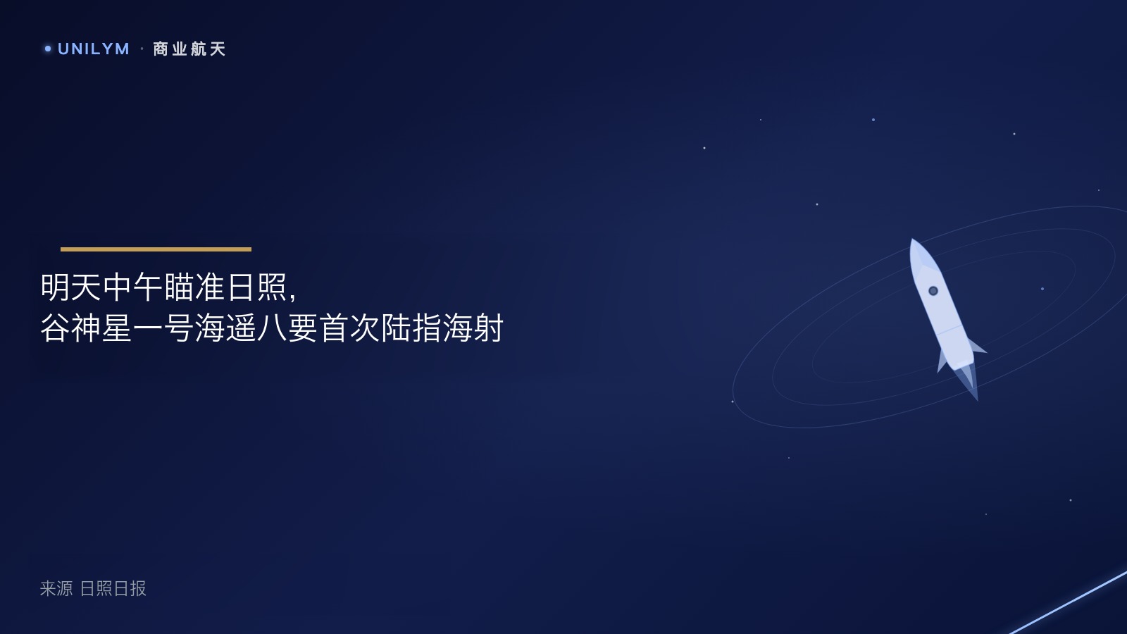 星封面模板 · 商业航天