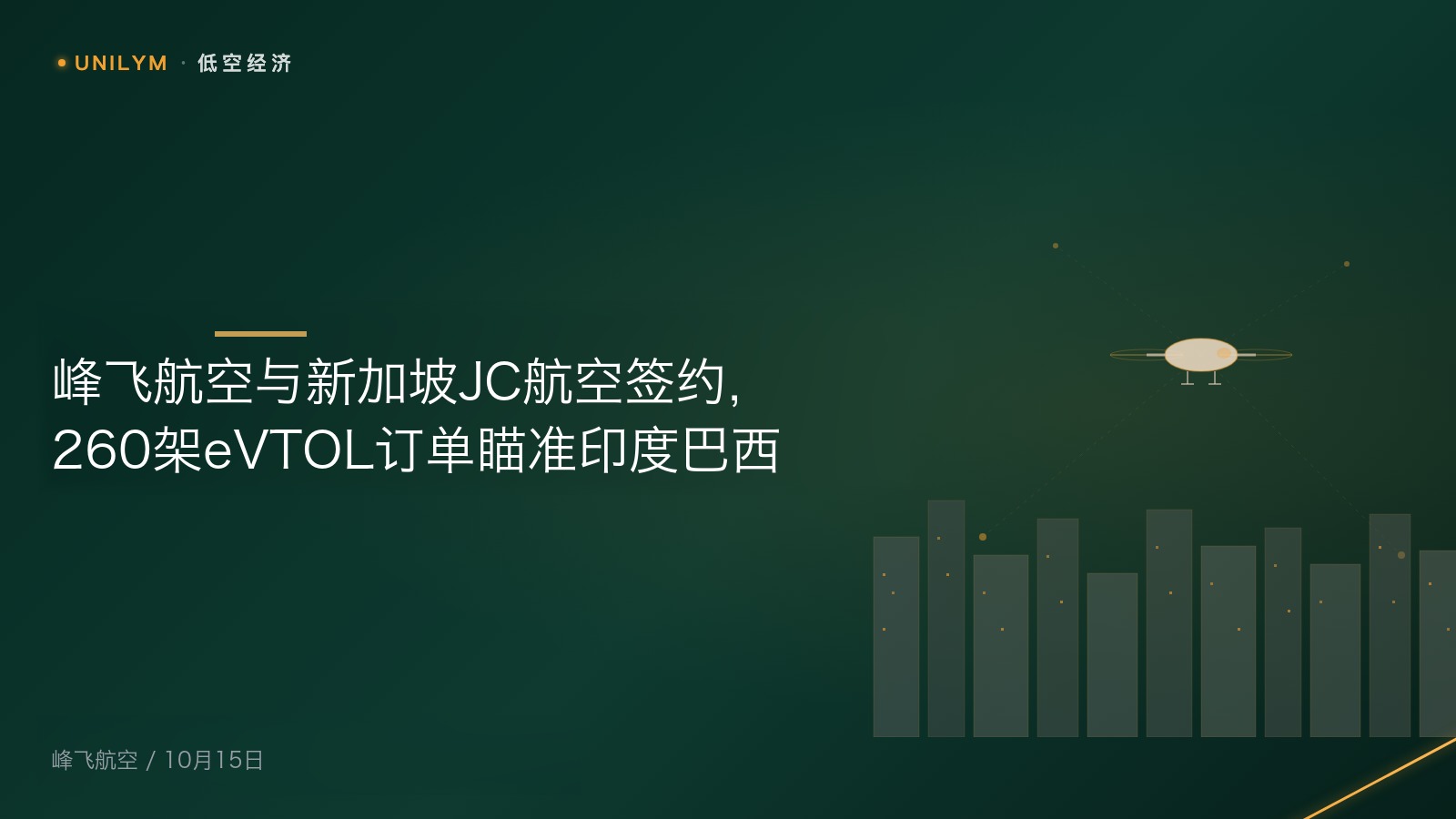 星封面模板 · 低空经济