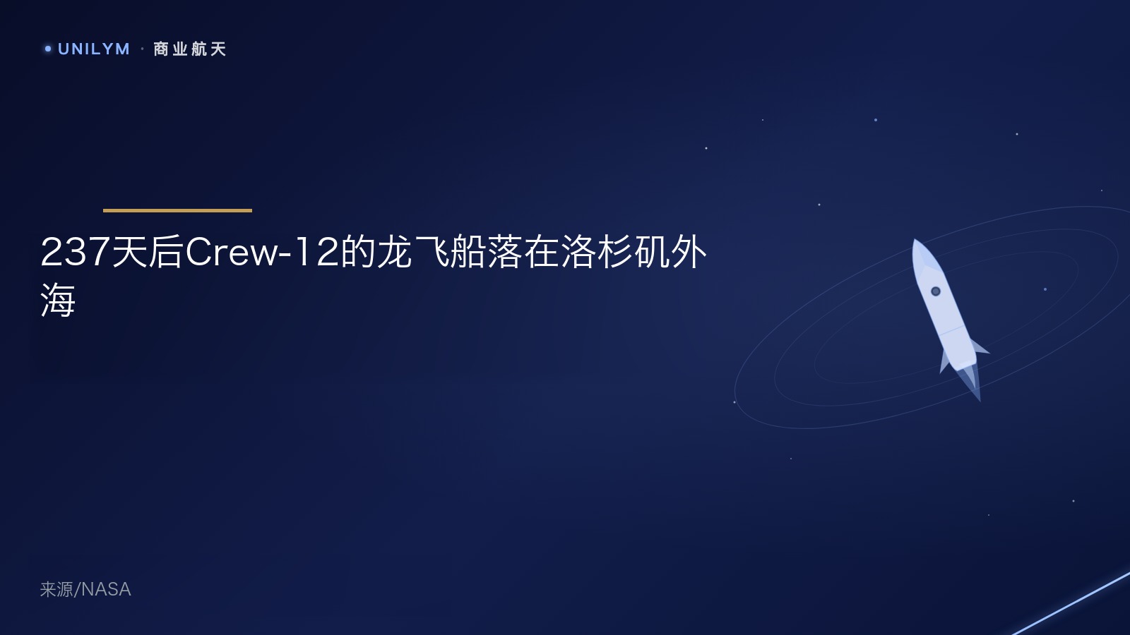 星封面模板 · 商业航天