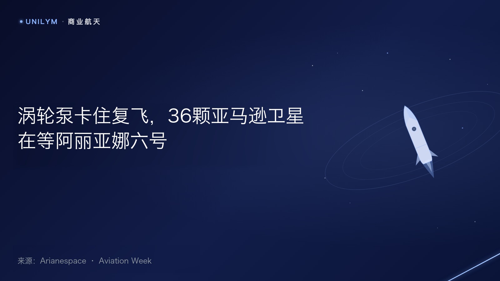 星封面模板 · 商业航天