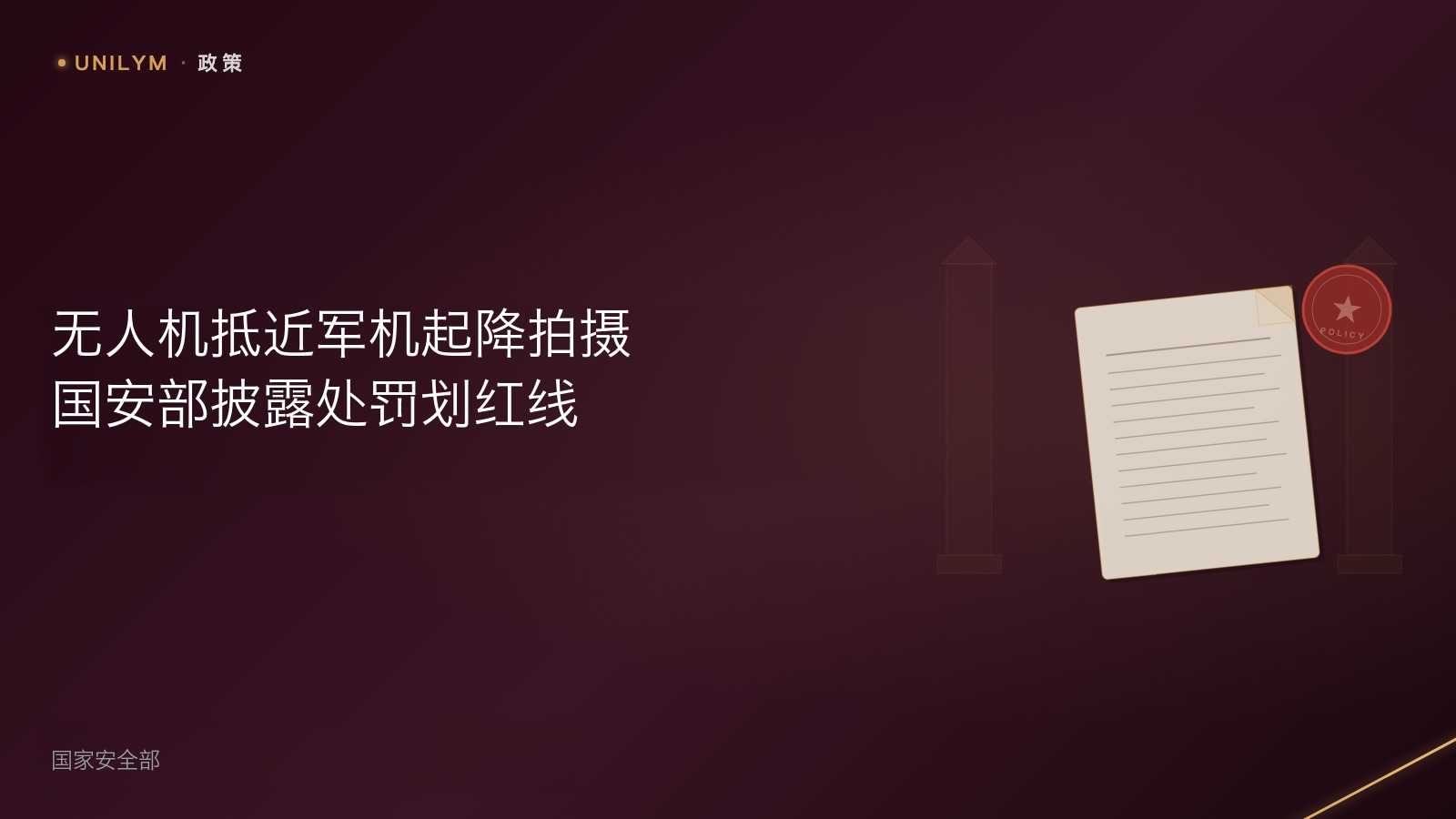 无人机安全监管